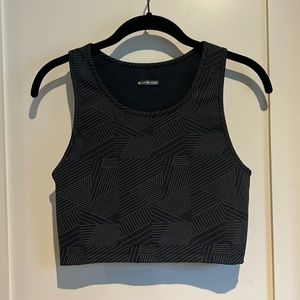Oiselle Firecracker Crop Tank